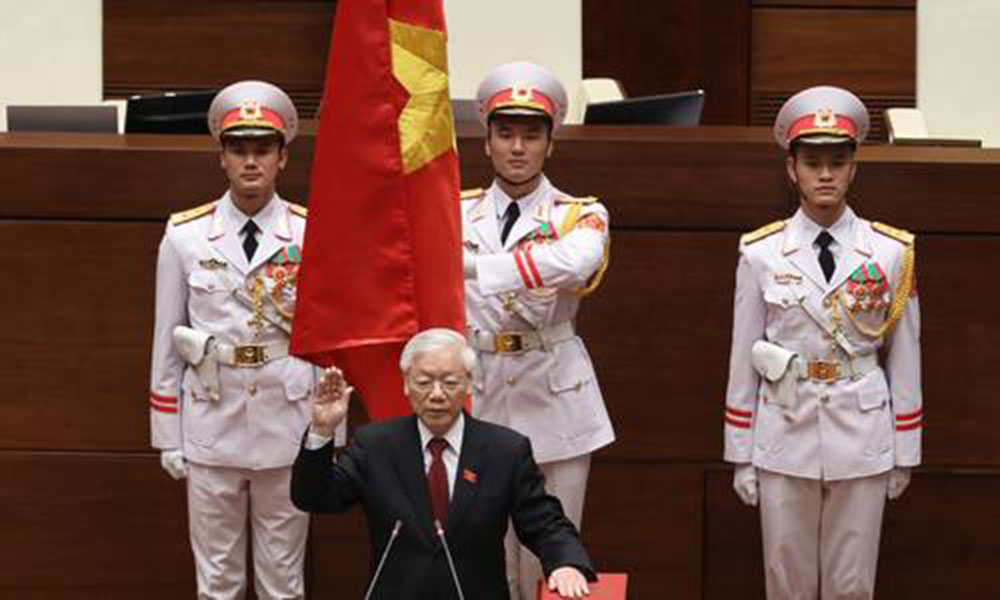Lễ tuyên thệ Chủ tịch nước của Tổng Bí thư Nguyễn Phú Trọng
