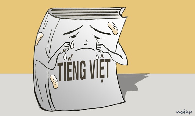 Hãy khóc cho tiếng Việt